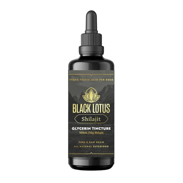 Black Lotus Liquid Shilajit Tincture