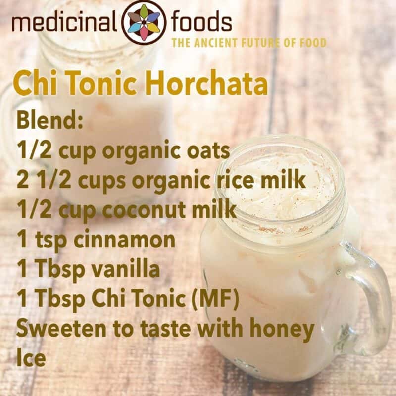 Chi Tonic Horchata: Beverage Recipe