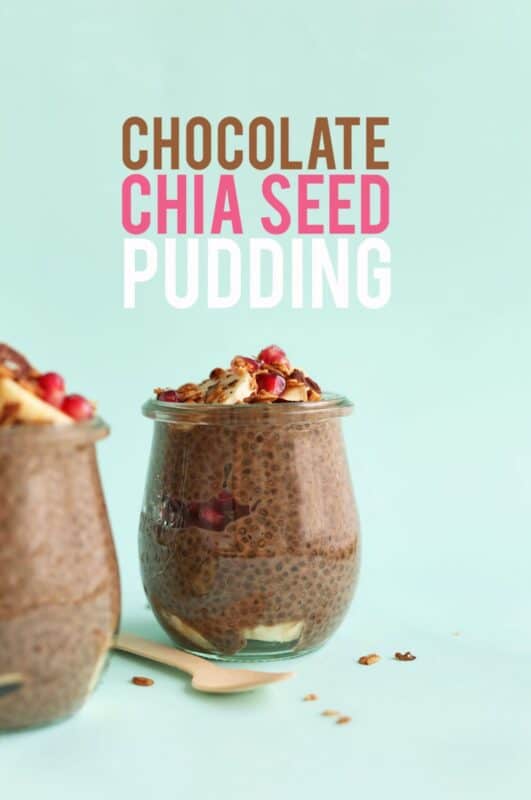 Raw Chocolate Chia Seed Pudding