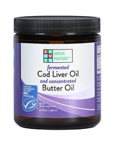 Fermented Cod Liver Oil and “X-Factor” Butter Oil Blend