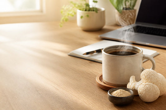 Lion’s Mane Mushroom Coffee for Steadier Morning Focus