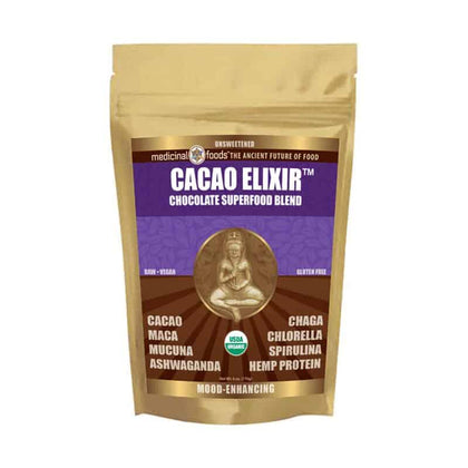 The Original Cacao Elixir, Organic Raw Cacao Superfood Blend