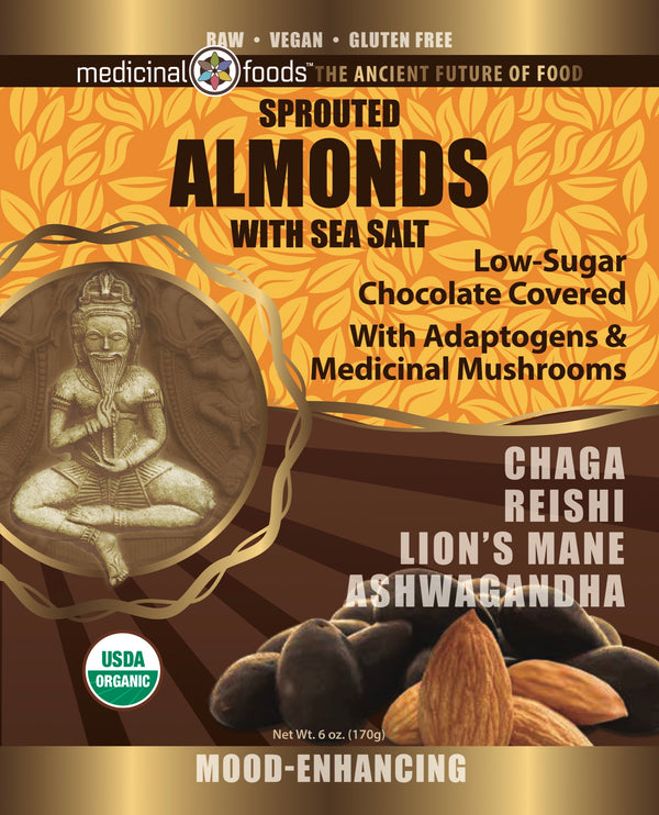 Gourmet Chocolate Covered Sprouted Almonds