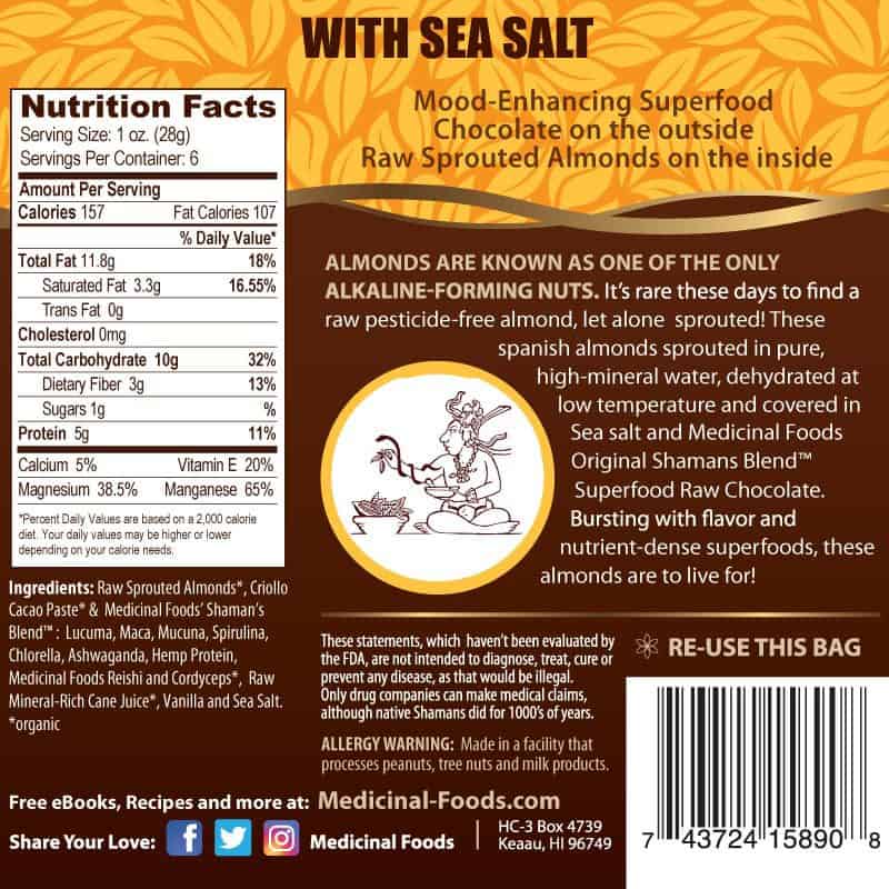 Supplement facts label