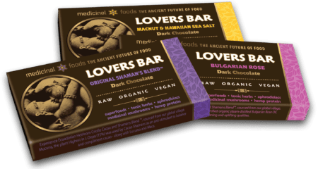 Raw, Organic, Vegan. Delicious, Medicinal Mushrooms, aphrodisiacs, Lovers bar, Mood Enhancing Chocolate bar