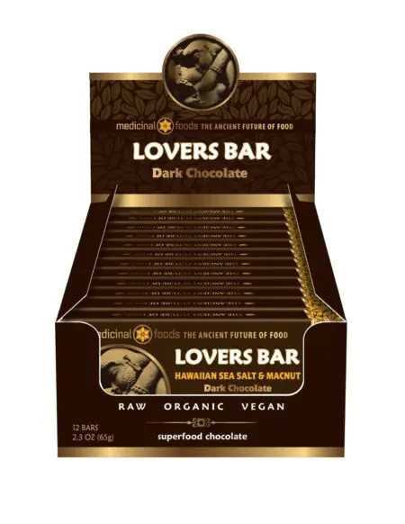 Raw, Organic, Vegan. Delicious, 70% Dark Chocolate, Lovers bar, Mood Enhancing Chocolate bar