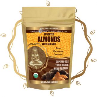 Chocolate Covered Almonds Product Gold Leaf