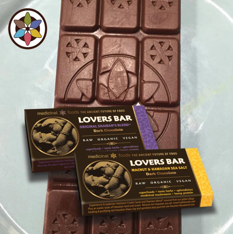 Lovers Bar Organic Dark Chocolate Superfoods