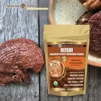 Red Reishi Mushrooms Ganoderma Superfood Powder