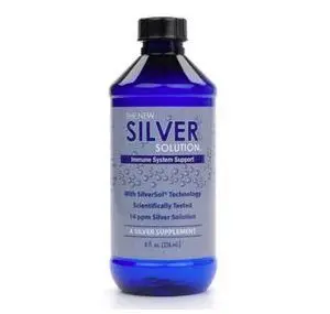 colloidal silver solution for respiratory support