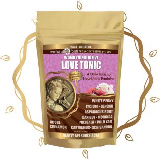 Love Tonic Product Front Gold Leaf