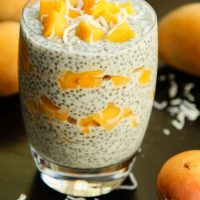 Medicinal Foods presents a Mango Chia Seed Pudding