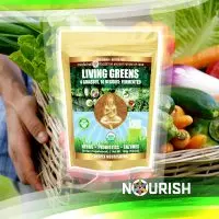  Fresh Organic Vegetable Harvest Living Greens Probiotics 