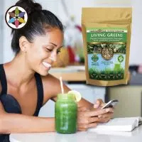 Living Greens Probiotic Drink Mix Green Juice