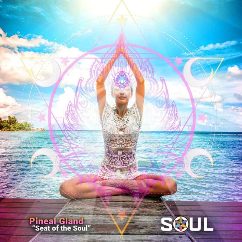 Woman Meditation Ocean Sky Pineal Gland