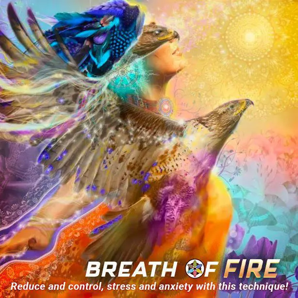 reduce and control stress and anxiety with Breath Of Fire Kapalabhati Breathing 