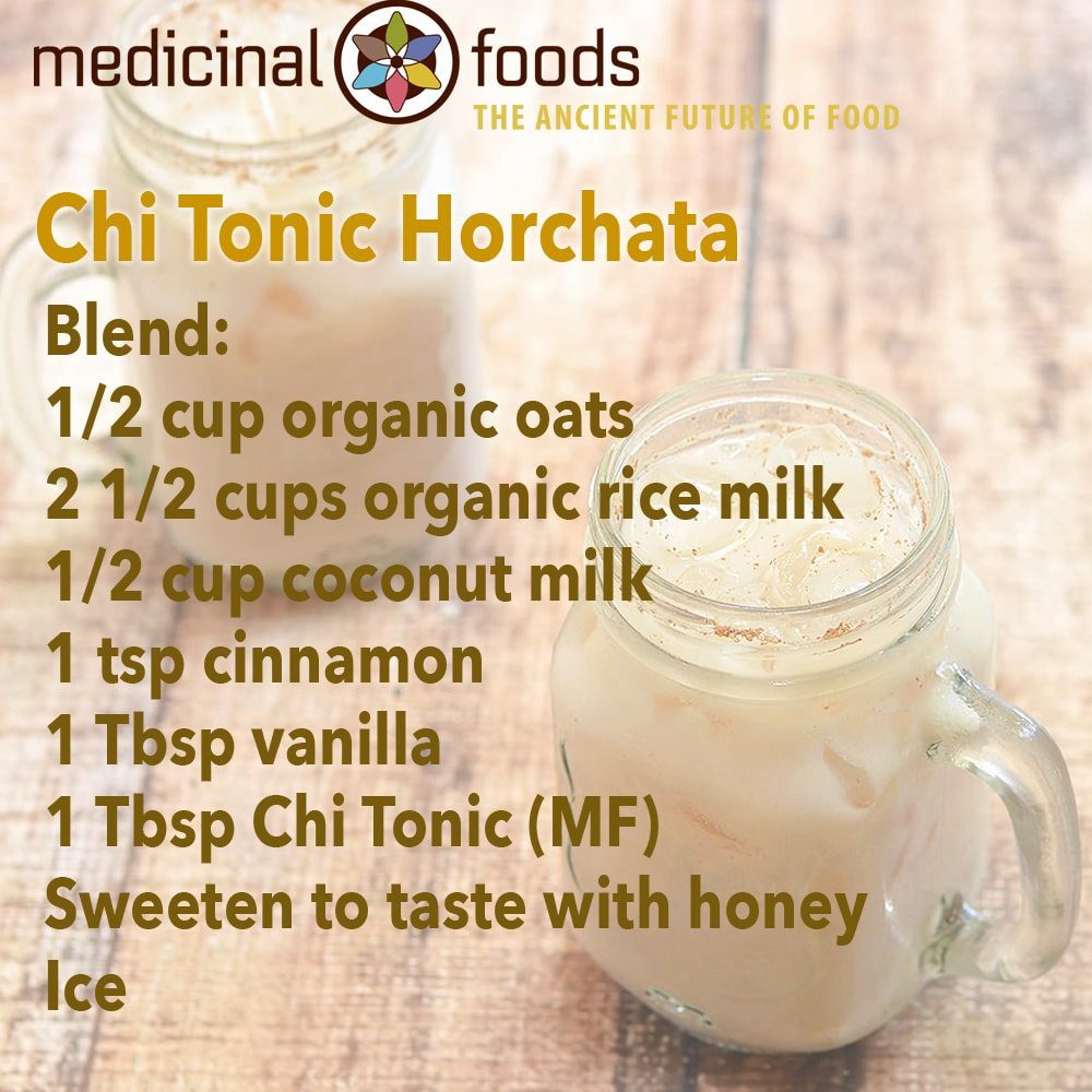 Chi Tonic Horchata | Medicinal Foods
