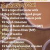 Reishi Dirty Chai Medicinal Foods Reishi Dirty Chai Recipe with Cacao, ginger, cardamon and more for a warm and Healing Health Tonic.