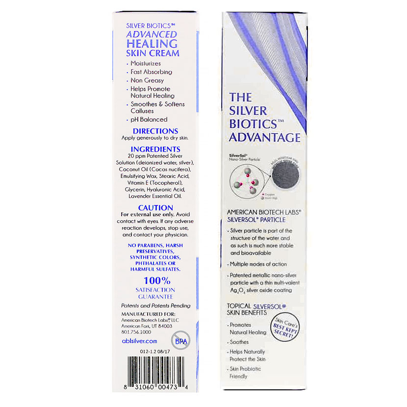 Hyaluronic Acid Cream Essential Skin Care Box Labels
