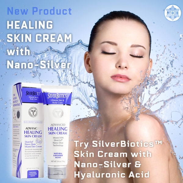 Nano Silver Healing Skin Crean Hyaluronic Acid