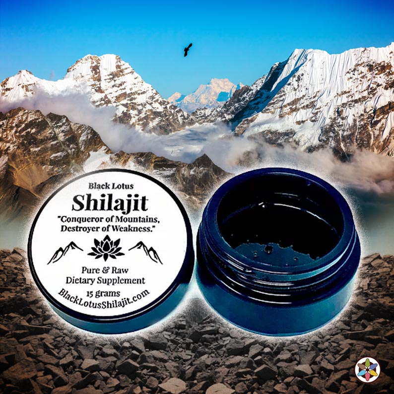 Shilajit Black Lotus Dietary Supplement Medicinal Foods