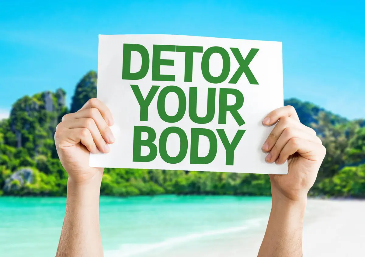 Easy Detox At Tropical Beach Card