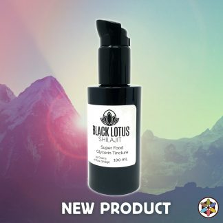 Black Lotus Shilajit New Product Himalayas Sun Lense Flair