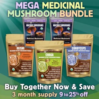 Shop Mega Mushroom Bundle Medicinal Foods