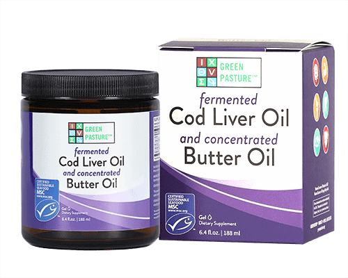 Fermented Cod Liver Oil and Butter Oil!