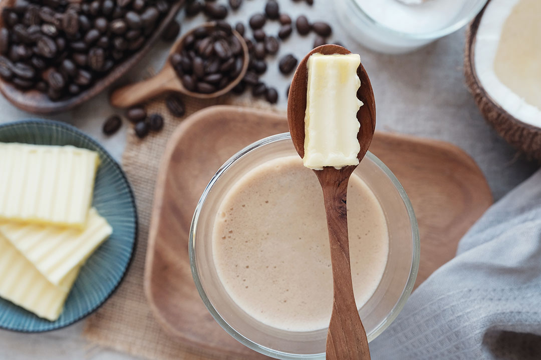 Cream Coffee Keto Spoon