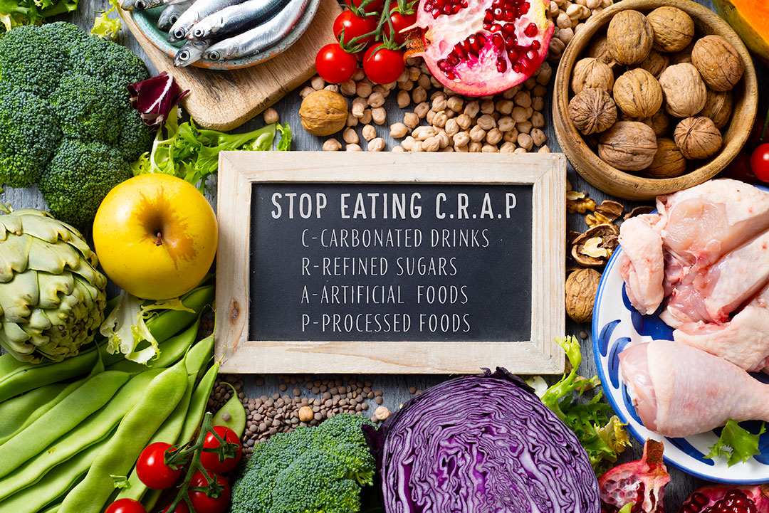 Stop Eating Crap Sign