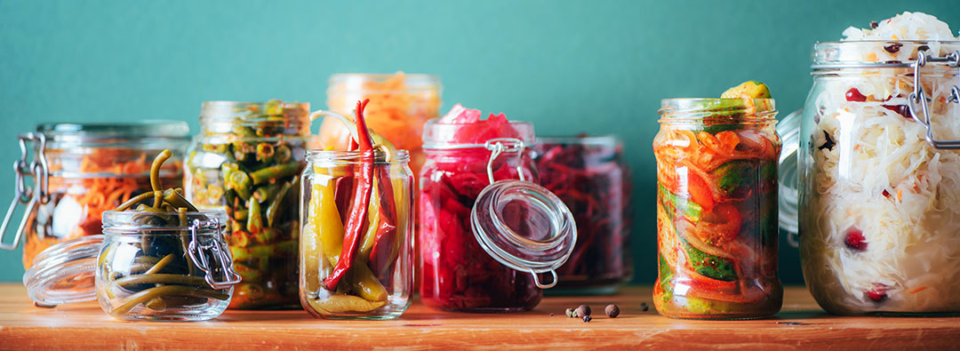 Jars Fermented Delicacies Probiotics
