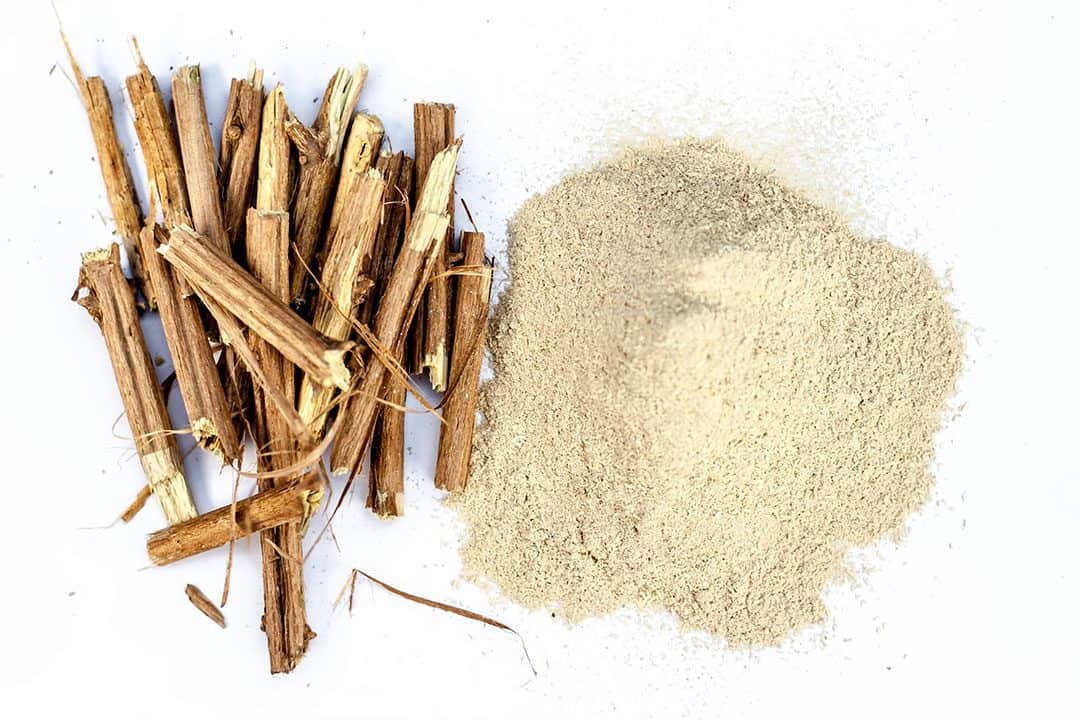 ayurvedic herb Withania somnifera root