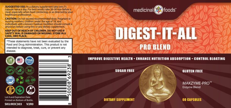 Digest It All Label Left