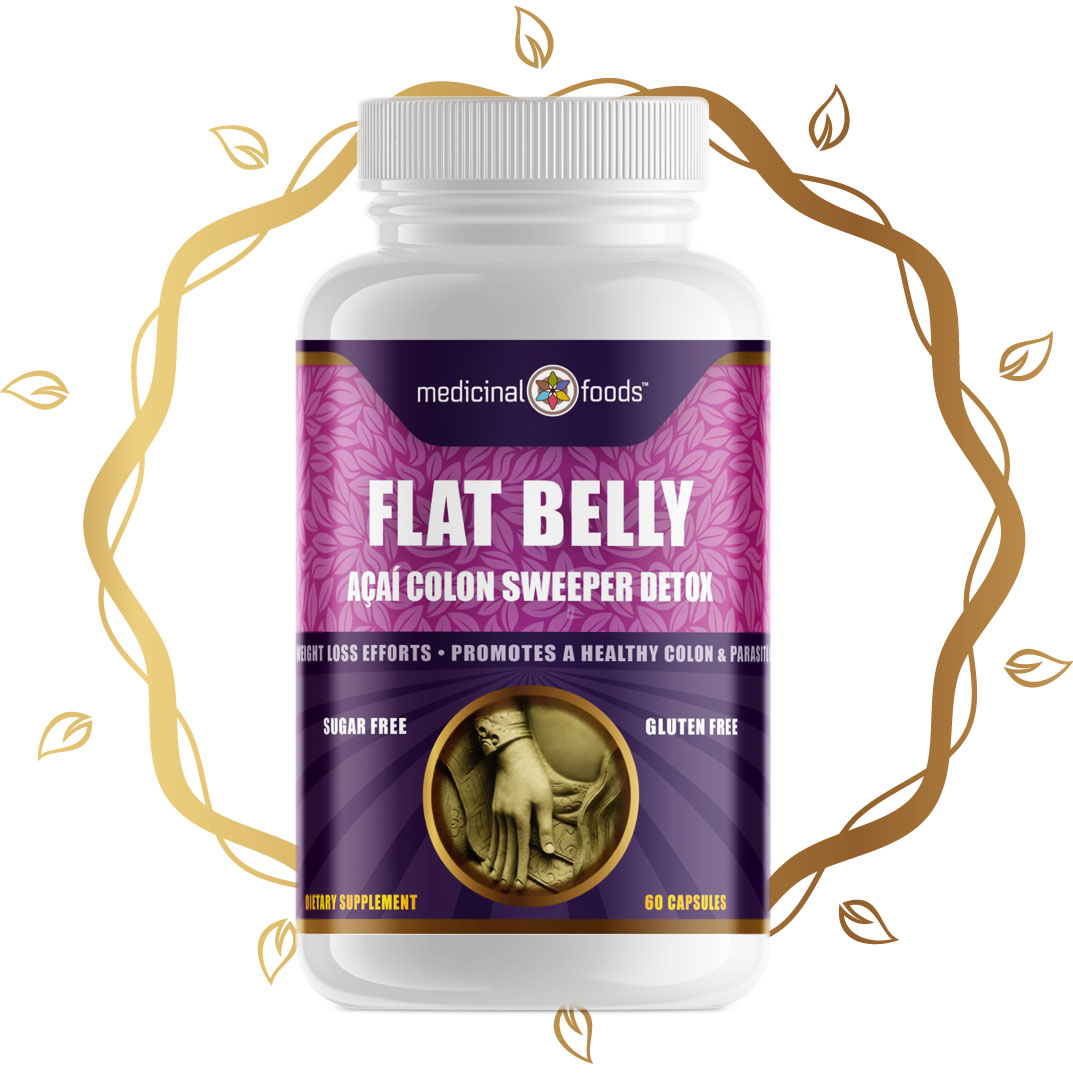 Flat Belly Solon Detox Supplement Gold Ring
