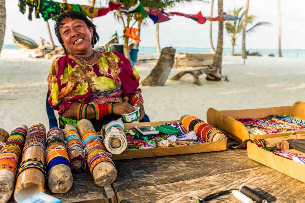 Kuna Indian Tribe Drinks Cacao