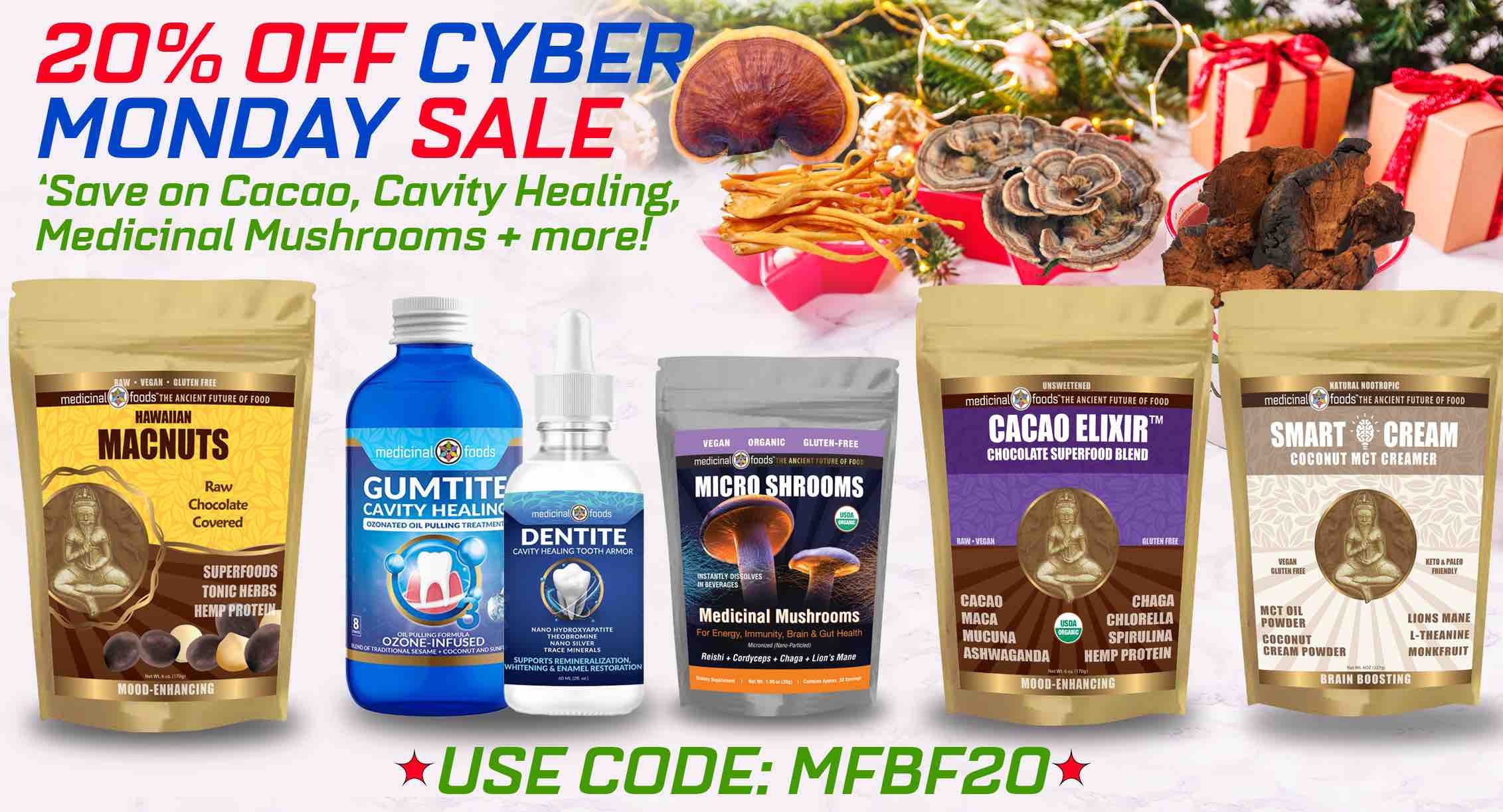 20% OFF MFBF20 Superfoods, Cyber Monday