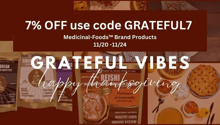 Superfoods Thanksgiving 7% OFF use code GRATEFUL7