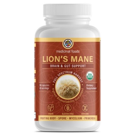 Lion’s Mane Caps, Full Spectrum Highest  Potency